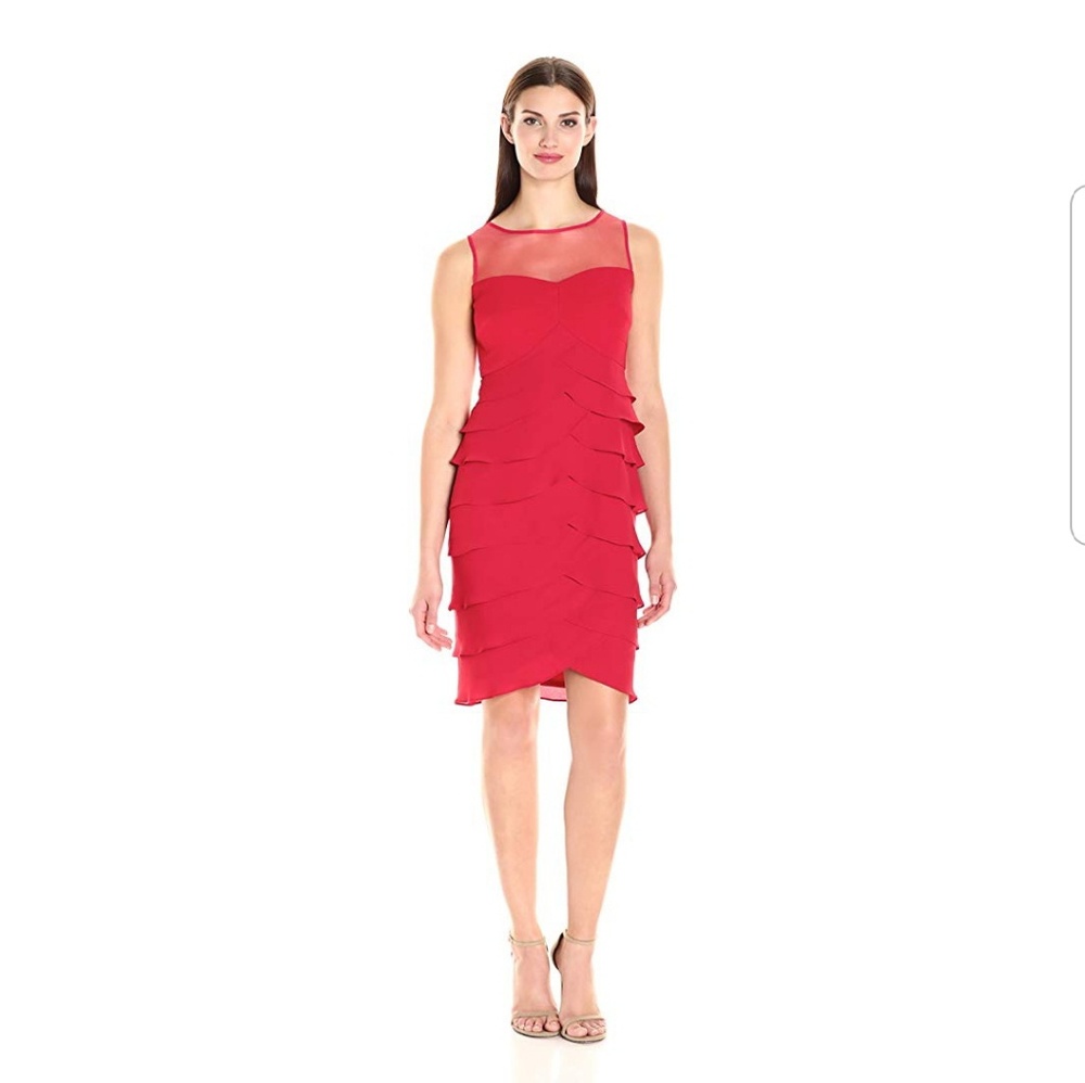 London times red dress